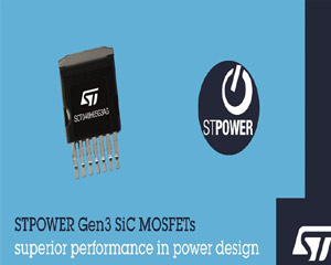 ST, 최첨단 전력 디바이스 향상시킨 3세대 SiC MOSFET 발표